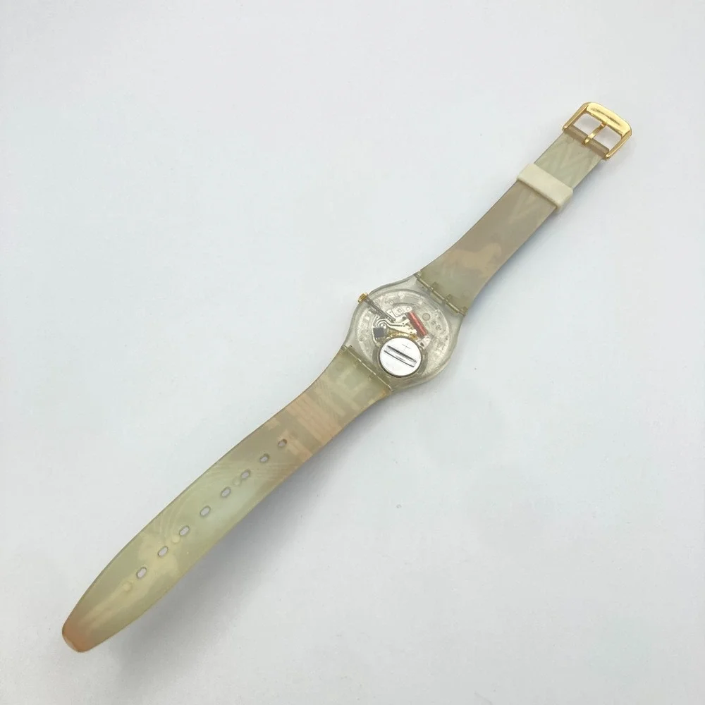 Swatch Time For Vienna Watch 33mm Gent Blue Swiss Made GZ179 New Battery 8.5